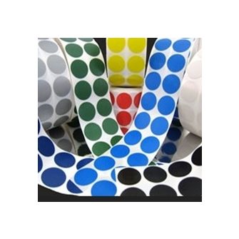 Öntapadó rögzítő korongok, lezáró etikettek